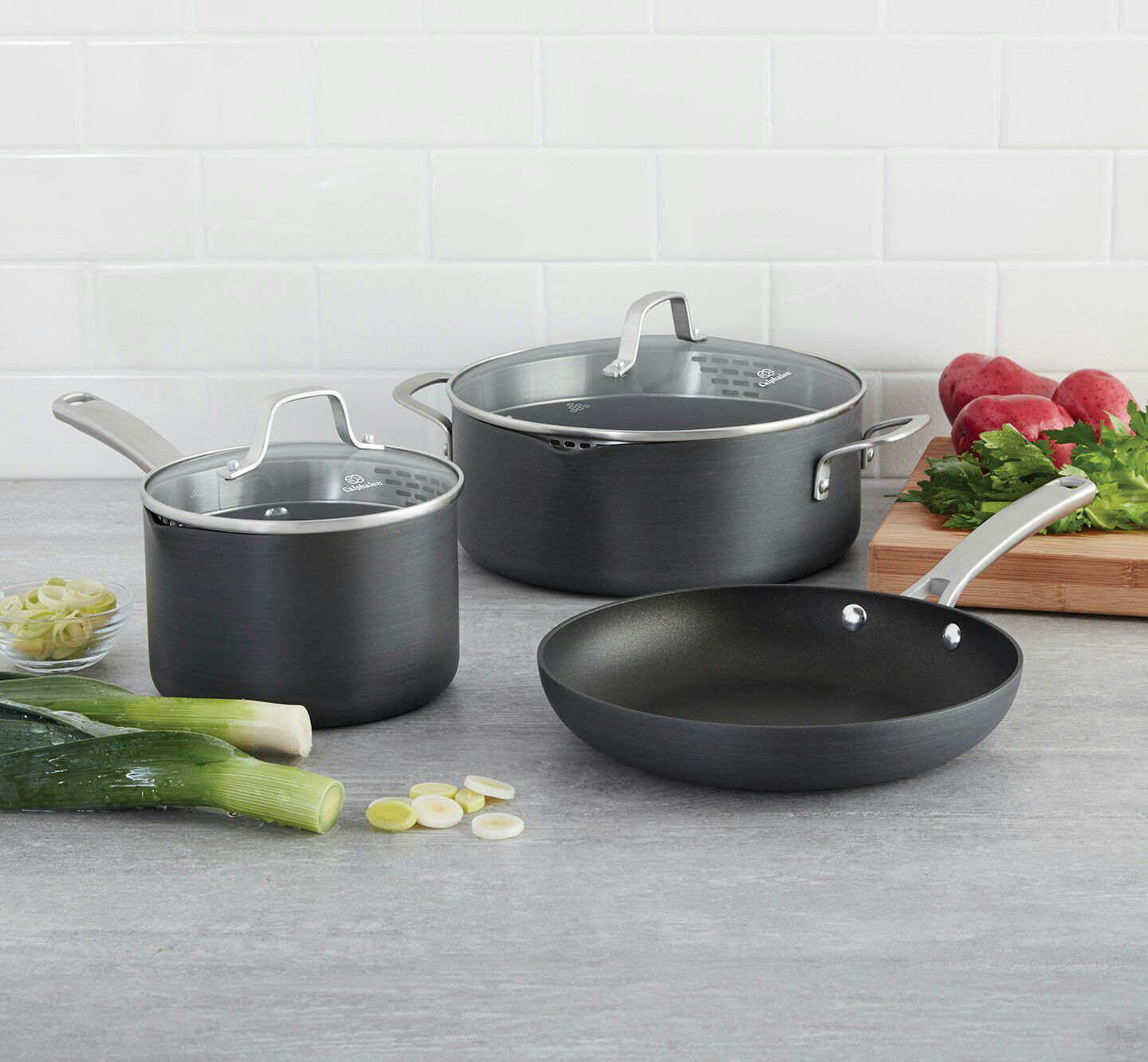 Calphalon Cookware Set Comparison at Jami Starkey blog