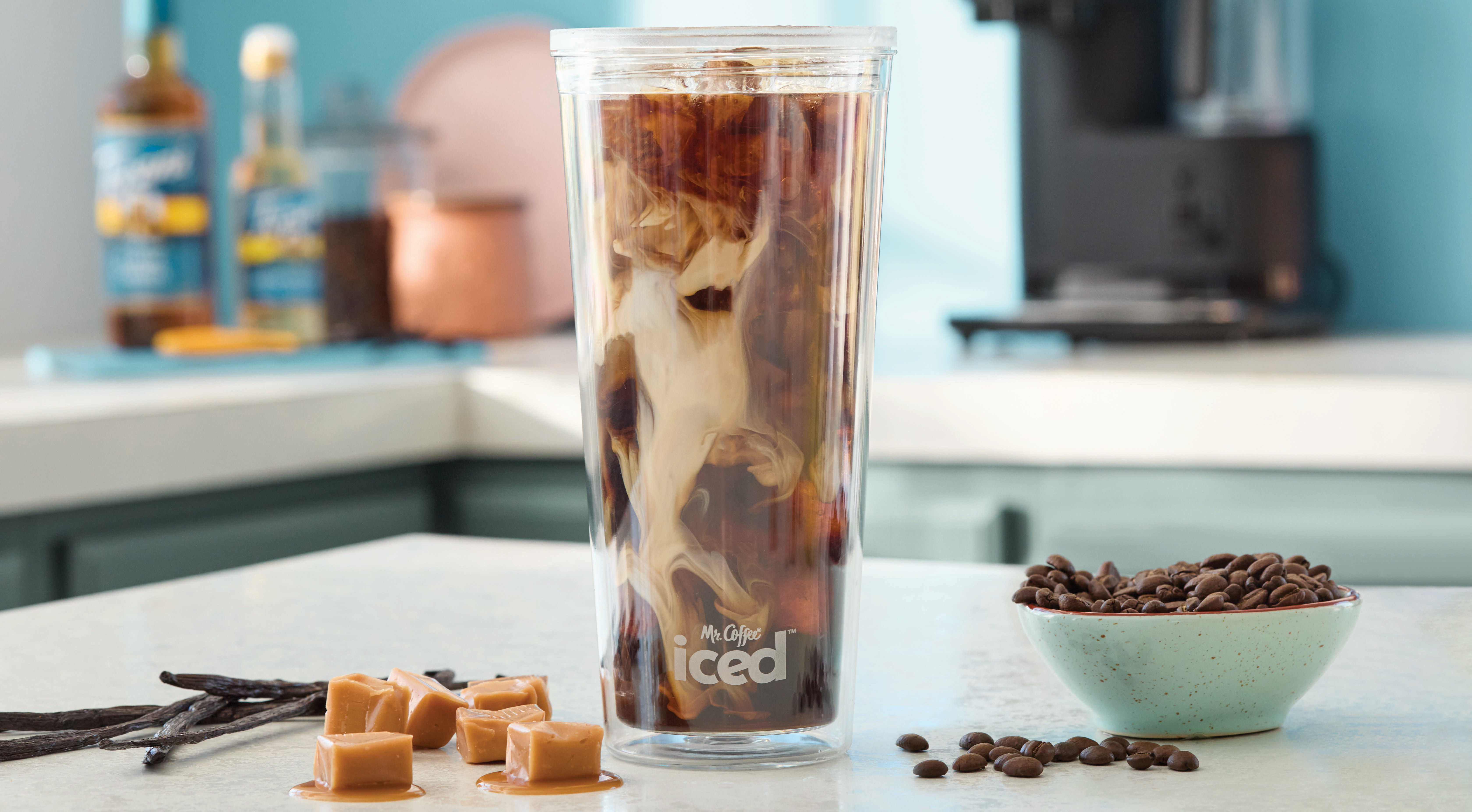 skinny iced caramel macchiato